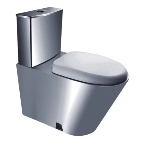 Cuvette de toilette en acier inoxydable
