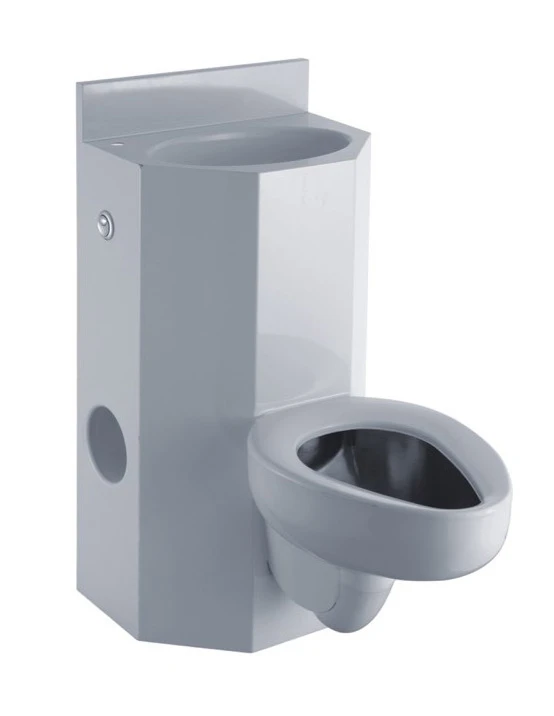 Peinture en aérosol pour cuvette de toilette combinée en acier inoxydable