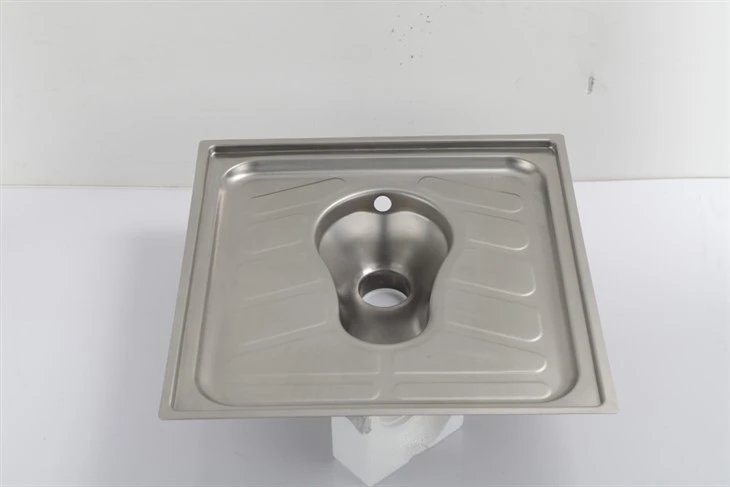 Stainless Steel 304 Squat Pan Toilet