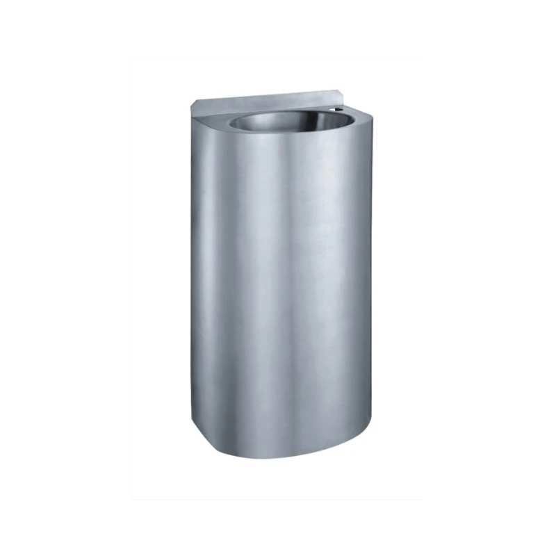 Lavabo sur pied en acier inoxydable