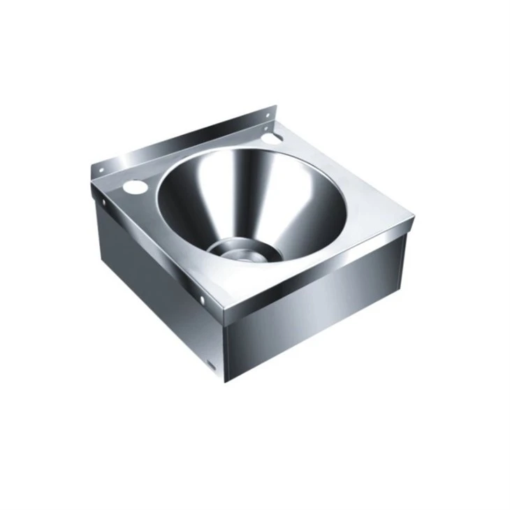 Lavabo à bol en acier inoxydable