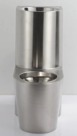 Stainless Steel One Piece Toilet Basin Combination